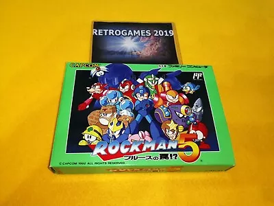 Rockman 5 / Megaman 5 Nintendo  Famicom / Nes  Fc Reg Card • $149.99