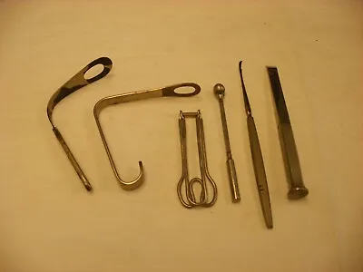 Vtg Medical Surgical Tool Instruments - Various Doctor Tools Some Marked - Lot B • $49.99