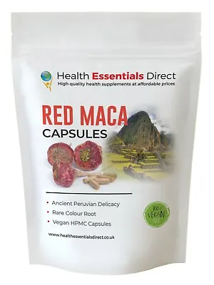 £1.79 • Buy Red Maca Capsules Strong 700mg (Libido, Fatigue, Peruvian Ginseng)
