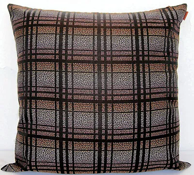 MISSONI HOME CUSHION COVER 18x18  45x45cm GLOSSY CUPRO HYPOALLERGENIC ICARO T40 • £60