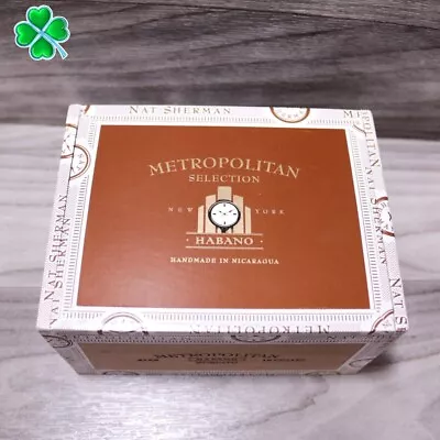 Metropolitan Gordito Habano Empty Wood Cigar Box 6  X 4.5  X 2.25  • $5.55