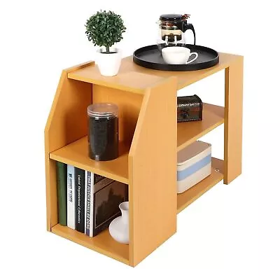 3 Tier Modern Bookshelf Storage Rack End Table Sofa Side Table For Living Room • $28.99