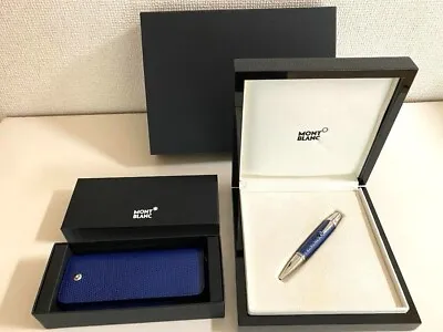 MONTBLANC Boheme Boheme Jewels Ballpoint Pen Wz/Light Blue Topaze Ref. 9932 F/S • $1376.99