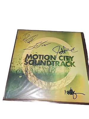 Motion City Soundtrack L Go Exclusive LP L AUTOGRAPHED BY BAND # / 500 L Vinyl • $75