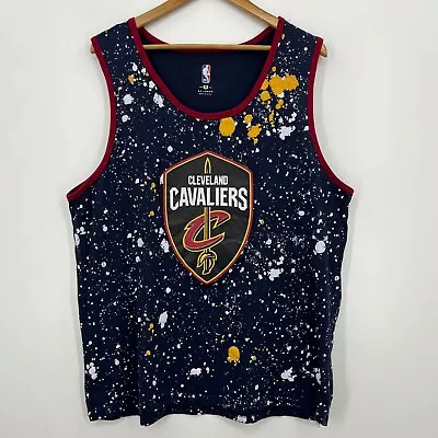 Ultra Game Tank Top Men's 2XL Blue Cleveland Cavaliers NBA Basketball • $12.95