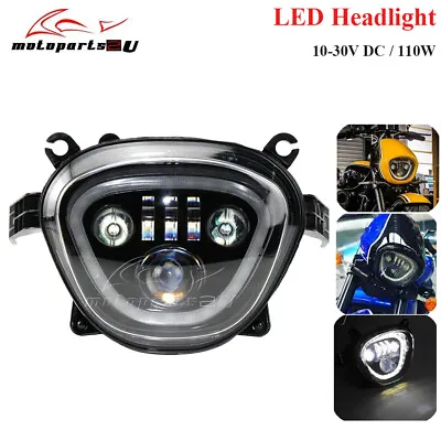 Black LED Headlight Daylight Running Light For Suzuki Boulevard M109R VZR1800 • $399.99