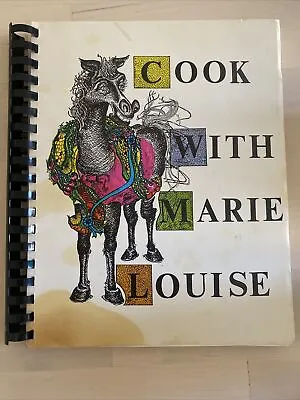 $24.99 • Buy Vintage ‘71 Cook With Marie Louise Cookbook South Louisiana Cajun Creole Recipes