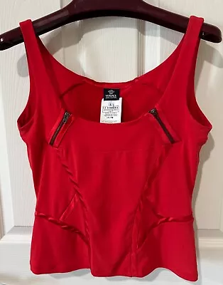 Red Versace Jeans Couture Large Top • $26.99