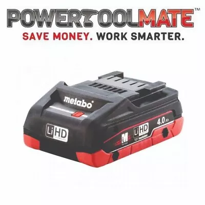 Metabo 625367000 18v LIHD 4.0Ah Compact Battery Exceptionally Long Working Time • £57.99