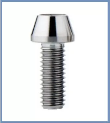 1x Titanium Tapered Allen Head Bolt M5 X 25mm M5x25mm Long Grade 5 6al-4v  • $5.40