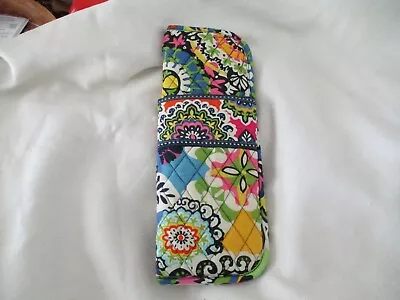 Vera Bradley  Heat Resistant Flat Curling Iron Travel Cover Pouch Sleeve Colorfu • $9.99