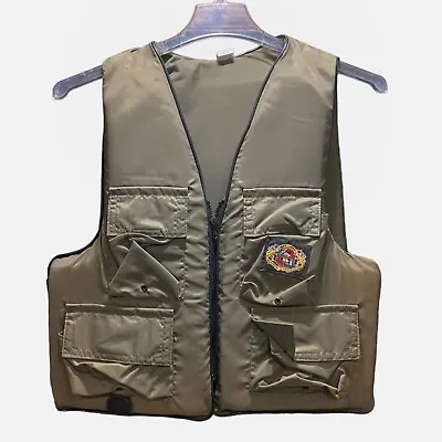 Vintage Sterns Fishing Vest Adult S/M Chest 32-40 Type III PFD 4-Pocket • $15.99