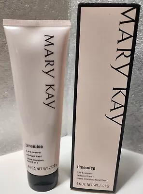 New In Box Mary Kay Timewise 3-in-1 Cleanser Full Size 4.5 Oz 026941 • $25.99