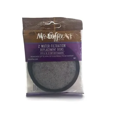 Mr. Coffee WFF Water Filter Replacement Disc Universal 2/Pack 2 • $10.94