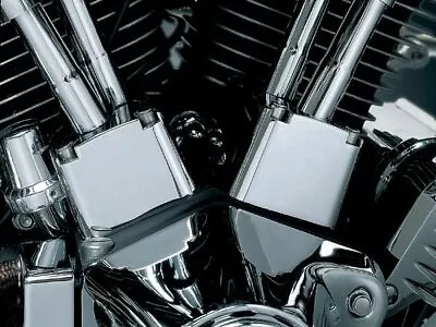 $75.59 • Buy Kuryakyn 8123 Chrome Lifter Block Tappet Covers For Harley Evo Big Twin