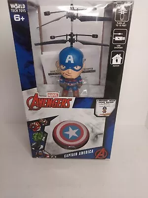 Marvel Avengers Captain America Flying Character UFO Helicopter Indoor  • $10