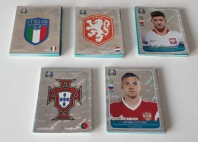 Panini UEFA Euro 2020 - Preview (Blue 568) - ITA · NED · POL · POR · RUS • £1.25