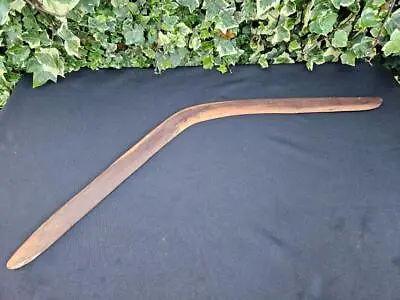 Antique Aborigine Latji Latji Tribe Throwing Stick Aboriginal Tribal Boomerang • $94.43