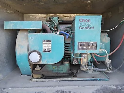 Onan 4KW 4000 Watt Twin-cylinder Gasoline-powered Generator RV Camper Genset • $499