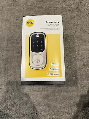 Yale Assure Lock Single Cylinder Deadbolt Touchscreen Keypad Satin Nickel YRD226 • $59.99