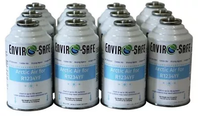 Envirosafe Arctic Air For R1234YF  Auto NOT A Refrigerant. Case Of 12 Cans (4oz) • $166.28