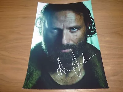 ANDREW LINCOLN Signed 12X8 Photo THE WALKING DEAD + COA • £75