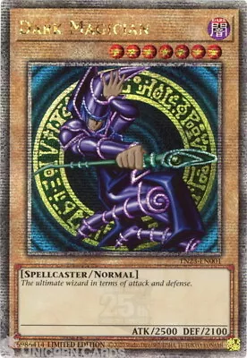 TN23-EN001 Dark Magician :: Quarter Century Secret Rare Limited Edition Mint YuG • £10.89