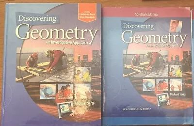 Discovering Geometry : An Investigative Approach By M. Serra  Text Book/solution • $30