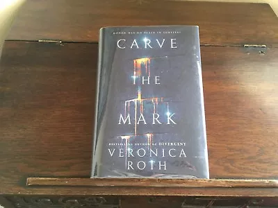 CARVE THE MARK By Veronica RothSIGNED W/DOODLE 1st/1st Print (2017 Hardcover) • $86