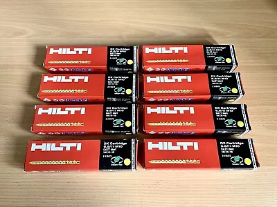 8 X Hilti DX Cartridge 6.8/11 M10 Cal. 27 Short 100 (10x10) #416473 • £55