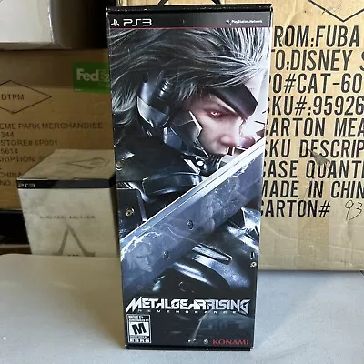 Metal Gear Rising: Revengeance [Limited Edition] PS3 PlayStation 3 2013 - New • $500