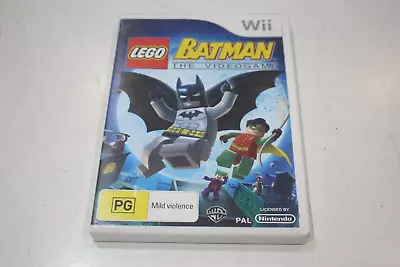 Lego Batman The Videogame Nintendo Wii PAL Game • $9.99