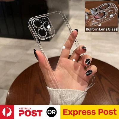$6.85 • Buy For IPhone 14 13 12 11 Pro Max Clear Case Shockproof Slim Camera Full Cover Hard