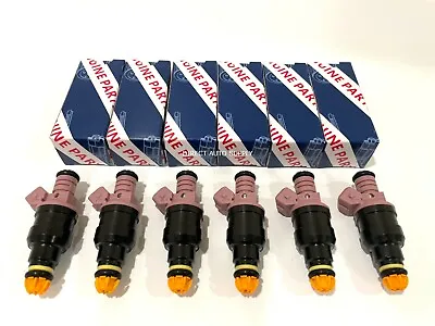 6 OEM NEW 0280150440 FUEL INJECTORS FOR BMW 328i 328is 528i Z3 M3 2.8L 3.2L I6 • $59.99