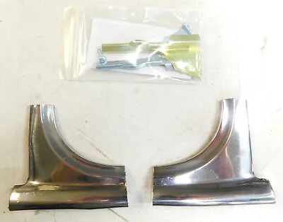 1955 1956 1957 Chevy  Windshield Corner Molding #10 Right & Left  Belair 210 150 • $125