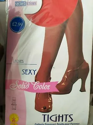 £2.50 • Buy Ladies Red Tights Size 12