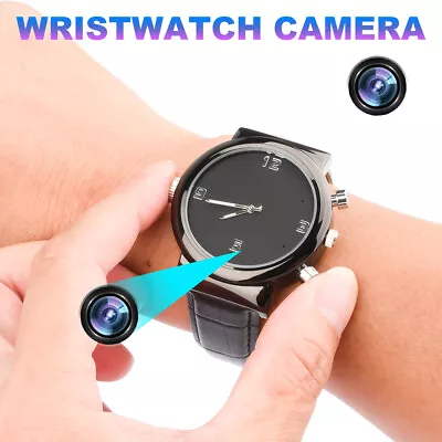 32G 1080P Wrist Watch Camera Night Vision Motion Detaction Sound Video Recorder • $39.28