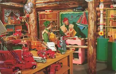 VTG Mill Wheel Toy Shop Santas Village People Costume Workers Skyforest CA P519 • $15.19