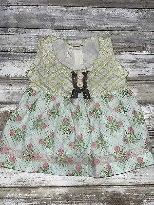 Matilda Jane Baby Girls 12 18 Months Pretty Pattern Sara Top Hello Lovely • $7.50