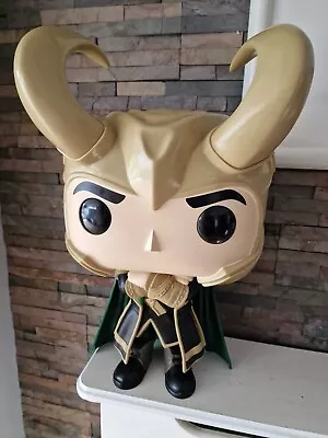 Pop Funko Marvel Mega Sized Loki Mega Avengers Toy Figure. (NO BOX). • £85