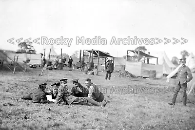 £3.25 • Buy Wwb-21 Unknown Soldier Group At Camp, Beverley, Yorkshire. Photo