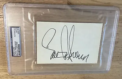 £132.73 • Buy Lance Armstrong Autographed Index Card - PSA / DNA Certified Authentic - Cyclist