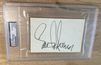 £132.73 • Buy Lance Armstrong Autographed Index Card - PSA / DNA Certified Authentic - Cyclist