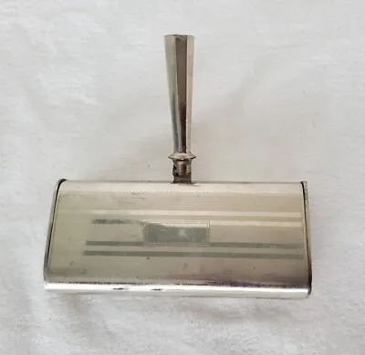 $16 • Buy Wilmort Table Sweeper Silent Butler  Crumb Catcher Silver Vintage Made In USA