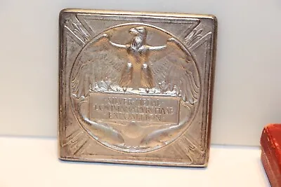 $149.99 • Buy Universal Exposition 1904 St Louis Silver Medal LA. Purchase Expo Original Box