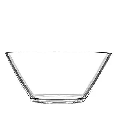 £7.95 • Buy Large Glass Serving Bowl Clear Kitchen Mixing Snack Bowl Dishes 22.5cm