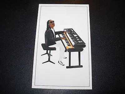 MAX DALTON Stevie Wonder 2X4  Poster Art Handbill • $1.99