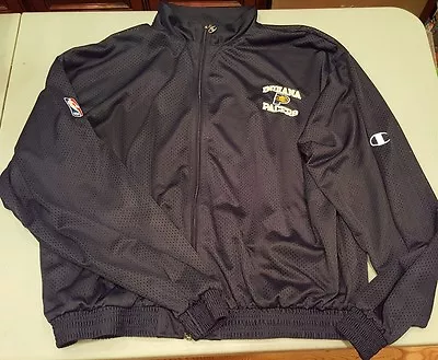 Vintage Starter NBA Indiana Pacers Mesh Pullover Windbreaker Jacket Size XL-XXL • $27.99