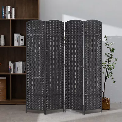 Room Divider 4/6/8 Panel Room Divider Wall Folding Privacy Screen Partition Room • $64.83