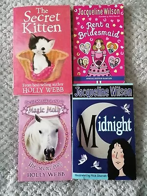Girls Kids Book Bundle Jaqueline Wilson Holly Webb • £6.50